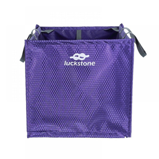 Shengshi Nylon Folding Cube Rock Climbing Arborist Throw Line Rope Foldable Storage Bag for Camping Hiking Climbing Accessory 3 Color Purplew