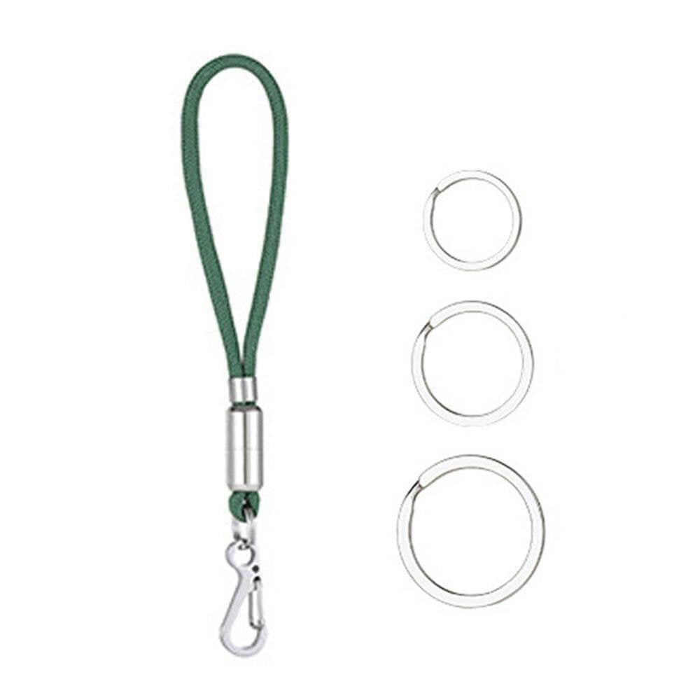 Shop Clearance Outdoor Keychain Carabiner Anti-Lost Hand Strap Keys Tools Holders Camping Hiking Climbing Hand Straps Outdoor Accessories
