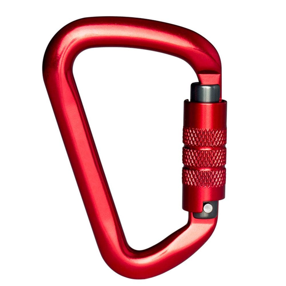 Tureclos Rock Climbing Carabiner Load-Bearing Safety Buckle Accessory Automatic Lock Accessories Safe Locking Tool for Outdoor Sport