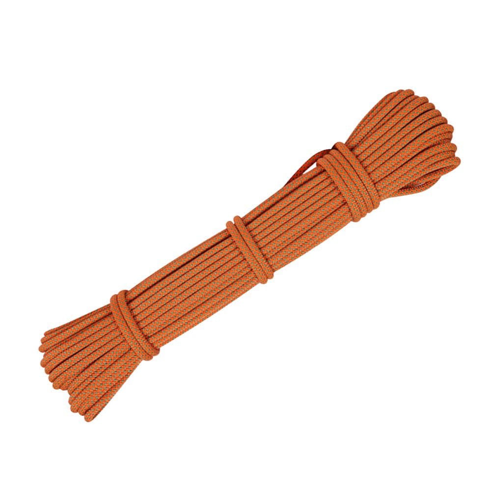 Unbranded Climbing Rope Portable 6Mm Non- for Slip Downhill Rope Outdoor Climbing Rope Rope Outdoor Activity Survival Accessory Fluorescence Green 1M