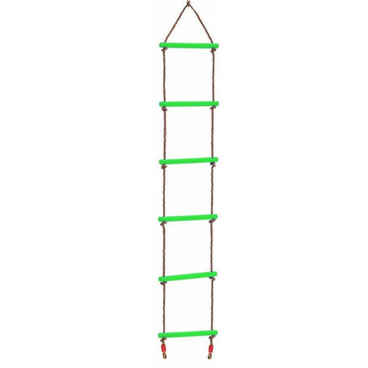 Yfmall Playground Backyard Climbing Swing Rope Ladder Accessories Game Toy for Kids