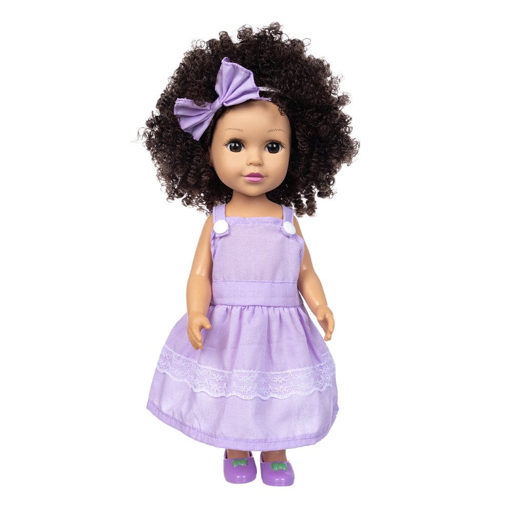 Yrtoes Doll Accessories Men Toys/ Curly Hair Cute Doll Simulation Cute Curly Hair Doll 35CM Baby Toy